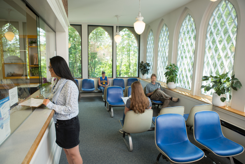 Your Northeast Kingdom dentist - St. Johnsbury Dental Associates - Front Office Lobby - Vermont Dentist Near You